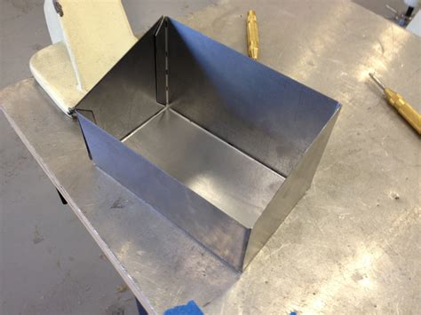 how to unfold half-fold metal box|foldable sheet metal box instructions.